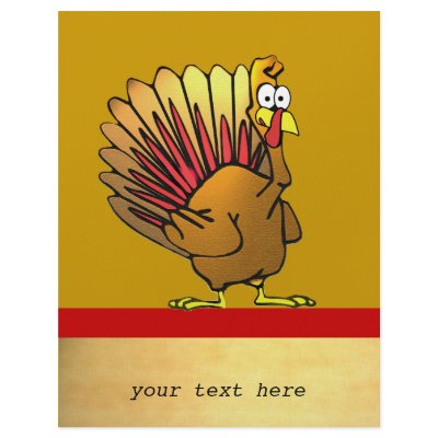 Cartoon Turkey Business Flyer by samack