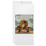 Cartoon Turkey Forgot words Beagle hay rack cards