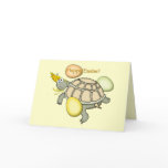 Cartoon turtle Easter bunny!