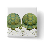 Cartoon Turtles Button