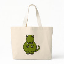 Cartoon tyannosaurus rex bag