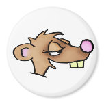 Cartoon Weasel Magnet