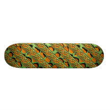 Cartoon Webby Stripes Skateboards