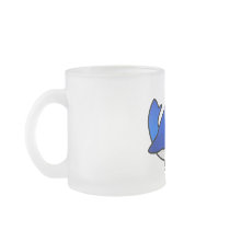 Cartoon Western Bluebird Mugs