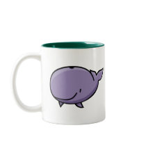 Cartoon Whale Coffee Mugs