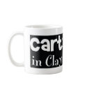 Cartoons in clay logo mugs