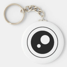 Cartoony Eye 01 Keychain