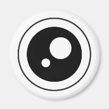 Cartoony Eye 01 Magnet