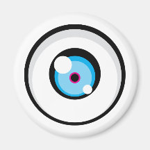 Cartoony Eye 03 Magnet