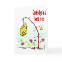 Cartridge in a Bare Tree Card
