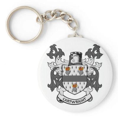 CARTWRIGHT Coat of Arms Keychains by familycrest