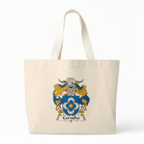 Carvalho Family Crest Tote Bag