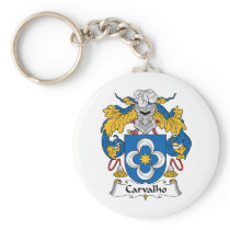 Carvalho Family Crest Keychains
