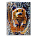 carved bear cards