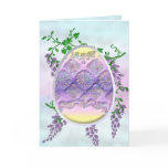 Carved Easter Egg Card