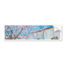 Casa Algarvia - óleo - 30x40 Bumper Stickers