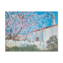 Casa Algarvia - óleo - 30x40 Post Card