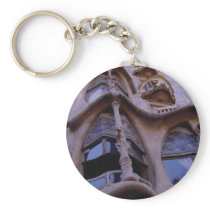 Casa Batllo, Barcelona, Spain Key Chains