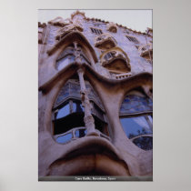 Casa Batllo, Barcelona, Spain Poster