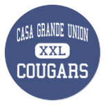 Casa Grande Union - Cougars - High - Casa Grande stickers