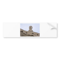 casa mila barcelona bumper sticker