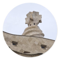 casa mila barcelona sticker
