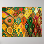 Cascade 5 Abstract Art Print