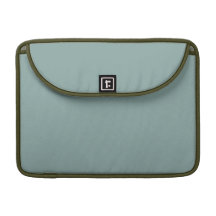 Cascade Blue Sage Moss Macbook Pro Flap Sleeve MacBook Pro Sleeve