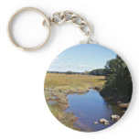 Cascade Brook, Scarborough Marsh,(saltwater) Maine keychains