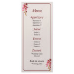 Cascade of Pink Orchids Custom Rack Cards
