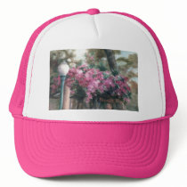 Cascading Flowers hat
