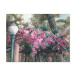Cascading Flowers Post Card