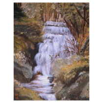 Cascata da Ribª da Ajuda - óleo (vendido) Custom Flyer