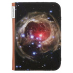 Case Kindle - Variable Star V838 & Helix Nebula Kindle Folio Case