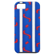 Case-Mate Vibe iPhone 5 Case in Red White and Blue