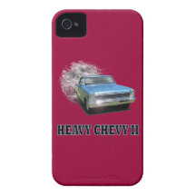 Case-Mate With Chevy II Drag Racing Design iPhone 4 Cover