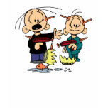 Casey and Kyle: Broken Bowl Baby Doll Fitted T t-shirts