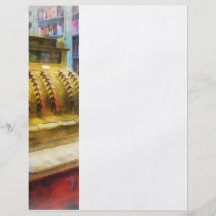 Cash Register in Pharmacy Flyer Design