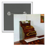 Cash Register Pinback Buttons