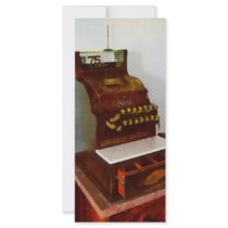Cash Register Full Color Rack Card