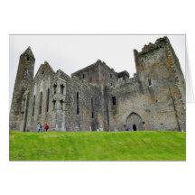 Cashel Ruins Castles Round Towers Card