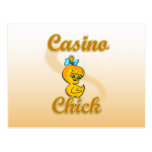 Casino Chick Post Cards