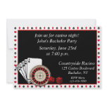 Casino Event invitations