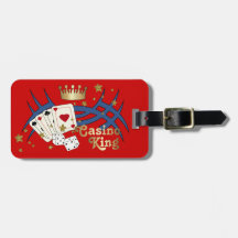 Casino King - Customise Bag Tags