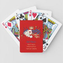 Casino King - Customise Poker Cards
