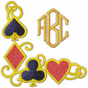 Casino Luck embroidered shirts