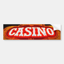 Casino Marquee in Carson City Bumper Sticker