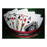 Casino Night Party Postcard