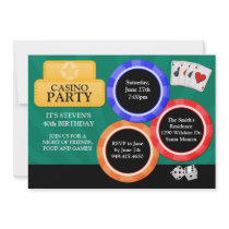 Casino Party Invitation