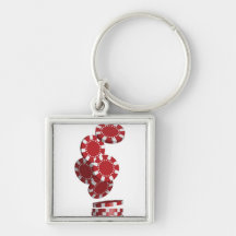 Casino / Poker Chips Key Chains